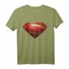 Strukturiertes DC Man Of Steel-Logo T-Shirt – Das perfekte Geschenk für DC Fans, Superhelden-Enthusiasten & Geburtstagsüberraschung