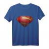 Strukturiertes DC Man Of Steel-Logo T-Shirt – Das perfekte Geschenk für DC Fans, Superhelden-Enthusiasten & Geburtstagsüberraschung