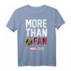 Marvel Avengers More Than A Fan 2019 Graphic T-Shirt - Official Licensed Marvel Tee für Fans & Sammler