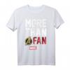 Marvel Avengers More Than A Fan 2019 Graphic T-Shirt - Official Licensed Marvel Tee für Fans & Sammler