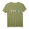 Läufer Herzschlag T-Shirt - Athletisches und lustiges Laufshirt als Geschenk für Läufer, Sportler und Fitnessfans