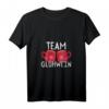 Team Glühwein Weihnachten Apres Ski Party Alpen Glühwein T-Shirt mit V-Ausschnitt – Perfekt für Weihnachts-, Ski- und Betriebsfeiern