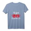Team Glühwein Weihnachten Apres Ski Party Alpen Glühwein T-Shirt mit V-Ausschnitt – Perfekt für Weihnachts-, Ski- und Betriebsfeiern