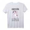 Unicorn Aunt Aunticorn - Lustiges Einhorn T-Shirt für Tanten, Damen, Schwestern in Recht & Frauen, die mehr Awesome sind