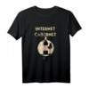 Less Internet More Cabernet Wein Quote T-Shirt – Lustiges Wein Tasting Geschenk für Freunde & Weinliebhaber