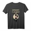 Less Internet More Cabernet Wein Quote T-Shirt – Lustiges Wein Tasting Geschenk für Freunde & Weinliebhaber
