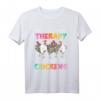 I Don't Need Therapy I Just Need More Chickens T-Shirt - Lustiges Tierliebhaber-Shirt für Weihnachten, Geburtstag & Halloween