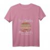 Damen HapKoala T-Shirt Sommer Urlaub Geschenk mit V-Ausschnitt – Lustiges Lehrerinnen-Shirt mit Retro-Design
