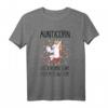 Aunticorn Like A Normal Aunt Only More Awesome Aunty Unicorn T-Shirt – Lustiges Geschenk für die beste Tante, Familie & Freunde