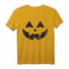 Giant Jack O' Lantern Face Halloween Pumpkin Face Kostüm T-Shirt - Lustiges Last-Minute Halloween Outfit für Kinder und Erwachsene