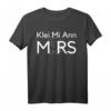 Klei Mi Ann Mors Norddeutsch Plattdeutsch T-Shirt mit Katze – Lustiger Spruch aus Norddeutschland für Küstenregionen, Hamburg, Kiel & Co.