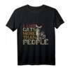 Funny Cat Lover T-Shirt zum HapKoala - Lustiges Katzen T-Shirt für Katzenmütter, -väter und Tierfreunde
