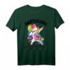 Aunticorn Like Normal Aunt But More Awesome Dabbing Unicorn T-Shirt – Trendiges Geschenk für Unicorn-Liebhaber, Tänzerinnen & Tanten