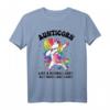 Aunticorn Like Normal Aunt But More Awesome Dabbing Unicorn T-Shirt – Trendiges Geschenk für Unicorn-Liebhaber, Tänzerinnen & Tanten