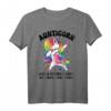 Aunticorn Like Normal Aunt But More Awesome Dabbing Unicorn T-Shirt – Trendiges Geschenk für Unicorn-Liebhaber, Tänzerinnen & Tanten