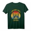 30. Geburtstag T-Shirt 1990 Vintage - Cooles Retro Design als perfektes Geschenk für 30-Jährige & Fans der 90er Jahre