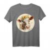 Niedliches Baby-Kuh-Kalb T-Shirt mit Sonnenblumen - Aquarell-Bauernhof-Design für Tierliebhaber, Mädchen & Frühlingsliebhaber