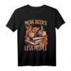 More Books Less People T-Shirt für Frauen - Buchliebhaberinnen Motiv für Dark Romance, Spicy Books & Leseratten