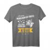 Je Mehr Menschen Ich Treffe Desto Mehr Liebe Ich Kühe Vieh T-Shirt – Perfektes Geschenk für Landwirte, Bauern und Tierliebhaber