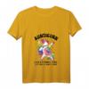 Damen Aunticorn Like Normal Aunt But More Awesome Dabbing Unicorn T-Shirt mit V-Ausschnitt – Perfekt für Unicorn-Liebhaber, Tanzfans & Geschenkideen