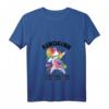 Damen Aunticorn Like Normal Aunt But More Awesome Dabbing Unicorn T-Shirt mit V-Ausschnitt – Perfekt für Unicorn-Liebhaber, Tanzfans & Geschenkideen