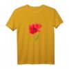 Poppy Red Poppy Flower Aquarell Gartenkunst T-Shirt – Wunderschöne Mohnblumen Grafik, Perfekt als Muttertagsgeschenk & Gartendeko