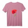 Poppy Red Poppy Flower Aquarell Gartenkunst T-Shirt – Wunderschöne Mohnblumen Grafik, Perfekt als Muttertagsgeschenk & Gartendeko