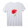 Poppy Red Poppy Flower Aquarell Gartenkunst T-Shirt – Wunderschöne Mohnblumen Grafik, Perfekt als Muttertagsgeschenk & Gartendeko