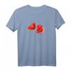 Mohnblumen Mohnblume Blumen rot Pflanzen Natur Damen & Kinder T-Shirt - Klassisch geschnitten