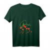Damen GARTENFEE Mohnblumen, Gärtnerin Garten T-Shirt mit V-Ausschnitt – Perfekt für Hobbygärtnerinnen und Gartenliebhaberinnen