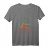 Damen GARTENFEE Mohnblumen, Gärtnerin Garten T-Shirt mit V-Ausschnitt – Perfekt für Hobbygärtnerinnen und Gartenliebhaberinnen