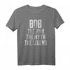Personalisiertes Bob The Man The Myth The Legend T-Shirt – Perfektes Geschenk für Vatertag, Geburtstag & Ihn