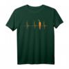Möhre Karotte Herzschlag EKG Puls T-Shirt – Lustiges Gemüse Design für Veganer, Gärtner & Gemüseliebhaber