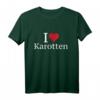 Karotten Möhren Gemüse T-Shirt – Veganer & Vegetarier Geschenk für gesunden Lifestyle & Umweltbewusstsein