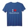 Karotten Möhren Gemüse T-Shirt – Veganer & Vegetarier Geschenk für gesunden Lifestyle & Umweltbewusstsein