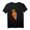 Möhre Comic Küche Karotte T-Shirt – Lustiges veganes Geschenk für Köche, Hobbyköche, Frauen, Männer & Kinder