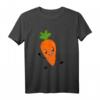 Möhre Comic Küche Karotte T-Shirt – Lustiges veganes Geschenk für Köche, Hobbyköche, Frauen, Männer & Kinder