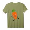 Möhre Comic Küche Karotte T-Shirt – Lustiges veganes Geschenk für Köche, Hobbyköche, Frauen, Männer & Kinder