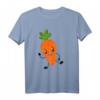Möhre Comic Küche Karotte T-Shirt – Lustiges veganes Geschenk für Köche, Hobbyköche, Frauen, Männer & Kinder