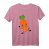 Möhre Comic Küche Karotte T-Shirt – Lustiges veganes Geschenk für Köche, Hobbyköche, Frauen, Männer & Kinder