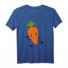Möhre Comic Küche Karotte T-Shirt – Lustiges veganes Geschenk für Köche, Hobbyköche, Frauen, Männer & Kinder