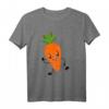 Möhre Comic Küche Karotte T-Shirt – Lustiges veganes Geschenk für Köche, Hobbyköche, Frauen, Männer & Kinder