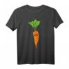 Möhre Mohrrübe Karotte Kinder Garten T-Shirt - Lustiges Veganes Gemüse Design für Kinder, Vegetarier & Möhren Liebhaber