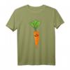 Möhre Mohrrübe Karotte Kinder Garten T-Shirt - Lustiges Veganes Gemüse Design für Kinder, Vegetarier & Möhren Liebhaber