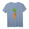 Möhre Mohrrübe Karotte Kinder Garten T-Shirt - Lustiges Veganes Gemüse Design für Kinder, Vegetarier & Möhren Liebhaber