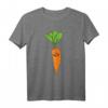 Möhre Mohrrübe Karotte Kinder Garten T-Shirt - Lustiges Veganes Gemüse Design für Kinder, Vegetarier & Möhren Liebhaber