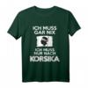 Korsisches Flaggen T-Shirt mit Mohrenkopf - Stolz auf Korsika, ideales Geschenk zu Weihnachten & Geburtstag für Korsen