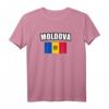 Moldawien T-Shirt mit Flaggen Motiv - Stolz auf dein Heimatland bei Nationalfeiertagen & Sportturnieren