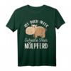 Lustiges Nölpferd T-Shirt - Sarkastisches Spruchdesign für Faule, Freunde & Kollegen zu Weihnachten & Geburtstag