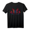 Mongolisches Flaggen & Schmetterlinge T-Shirt – Ideal für mongolisches Erbe, Kultur & Traditionen